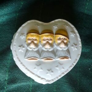 Hallmark Praying Angels Ceramic Heart Box